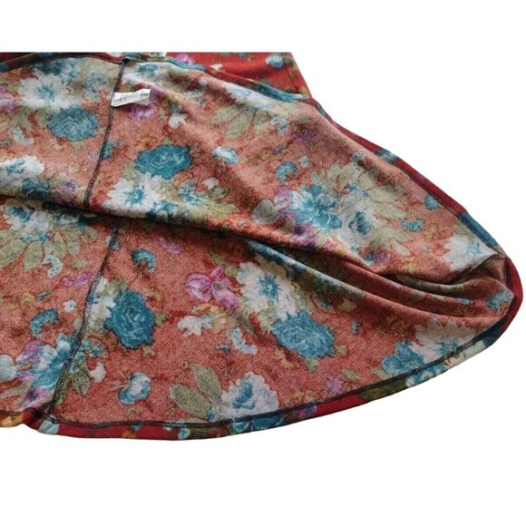 Tres Bien Top Womens Small Sleeveless Tunic Floral Knit - Picture 13 of 13